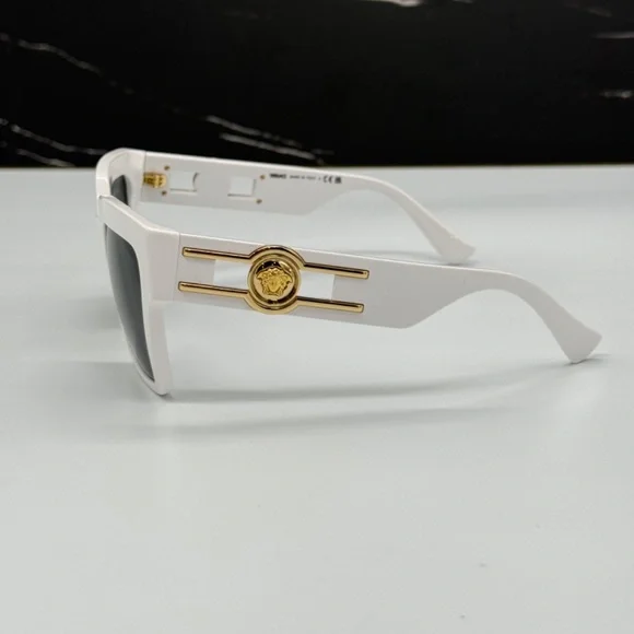 NEW MOD 4458 314/87 VERSACE VE4458 314/87 WHITE WOMEN VE4458 31487 SUNGLASSES